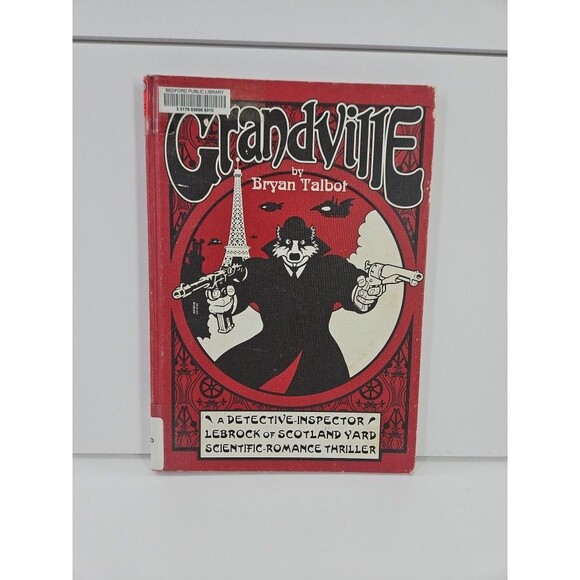 GRANDVILLE By Bryan Talbot - Hardcover Library Edition Comic Graphic Novel - Picture 1 of 4